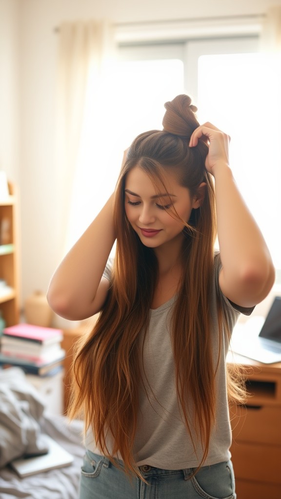 Quick Top Knot