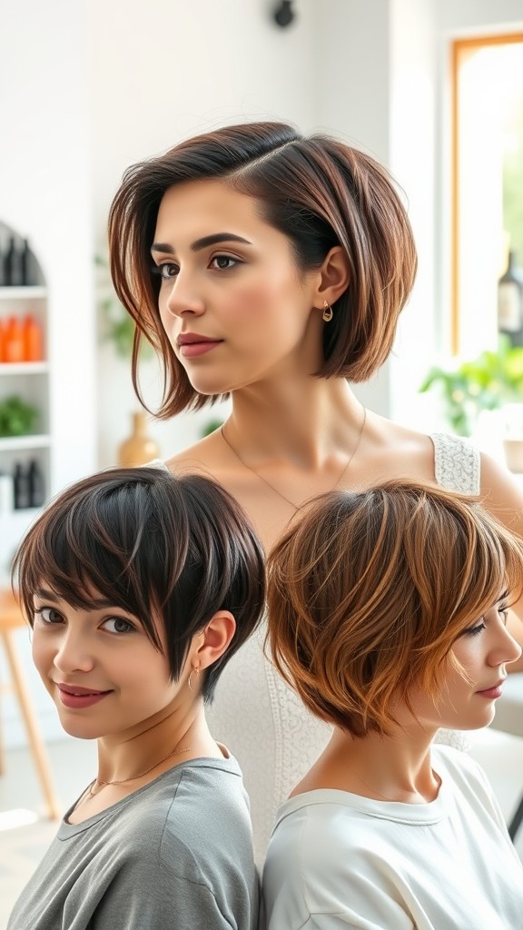 short hairstyles that are super easy to maintain