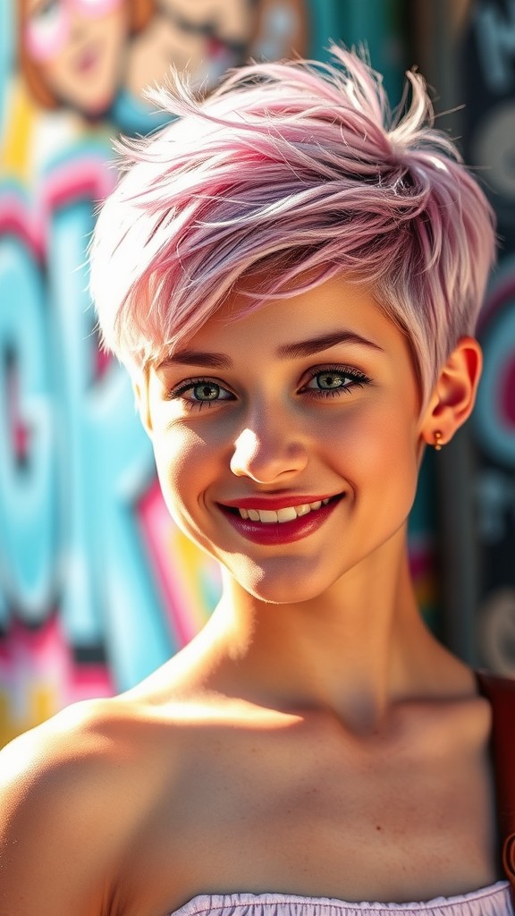 Short Pixie Cut