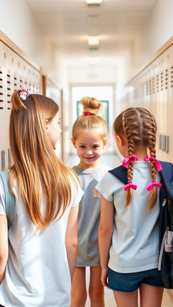 simple back-to-school hairstyles