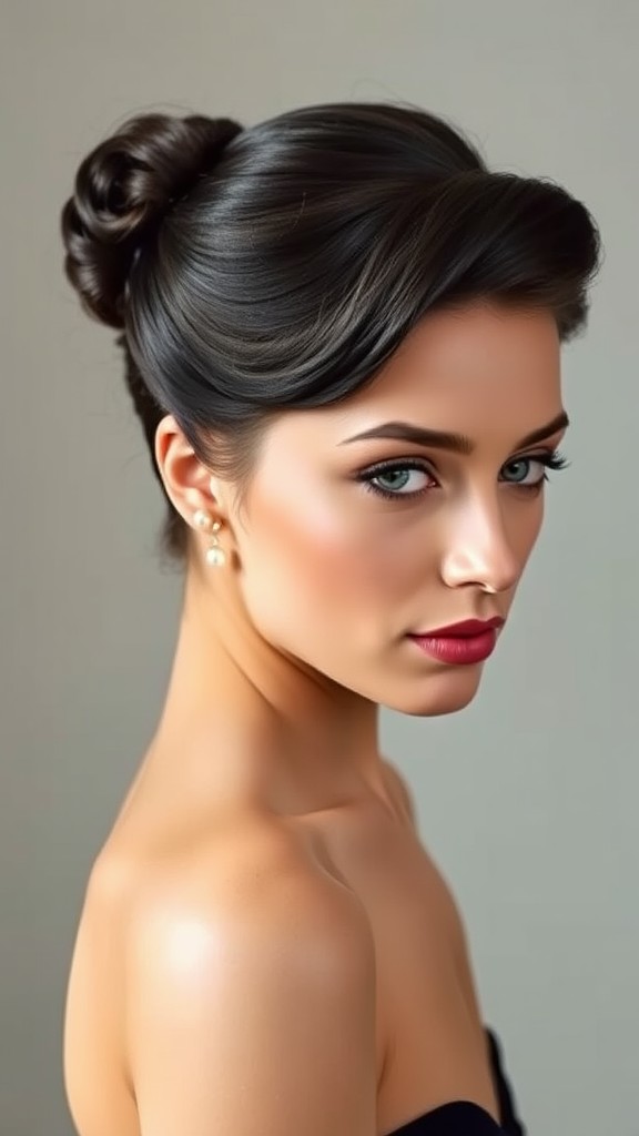 Sleek Chignon