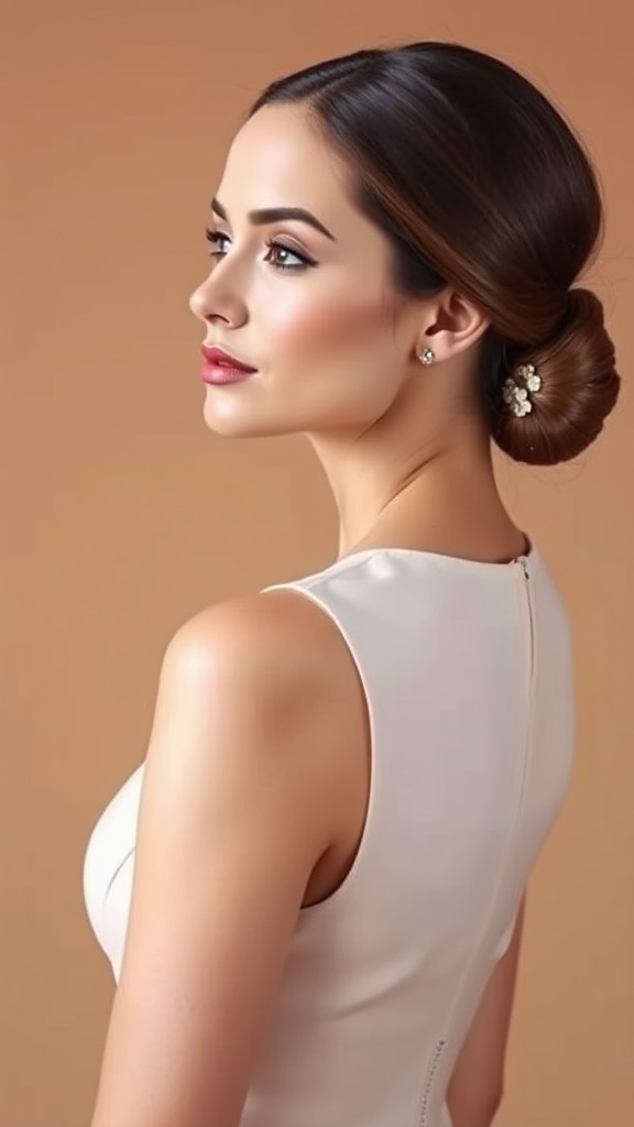 Sleek Low Bun