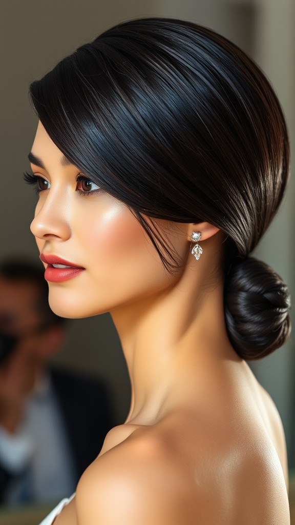 Smooth Chignon