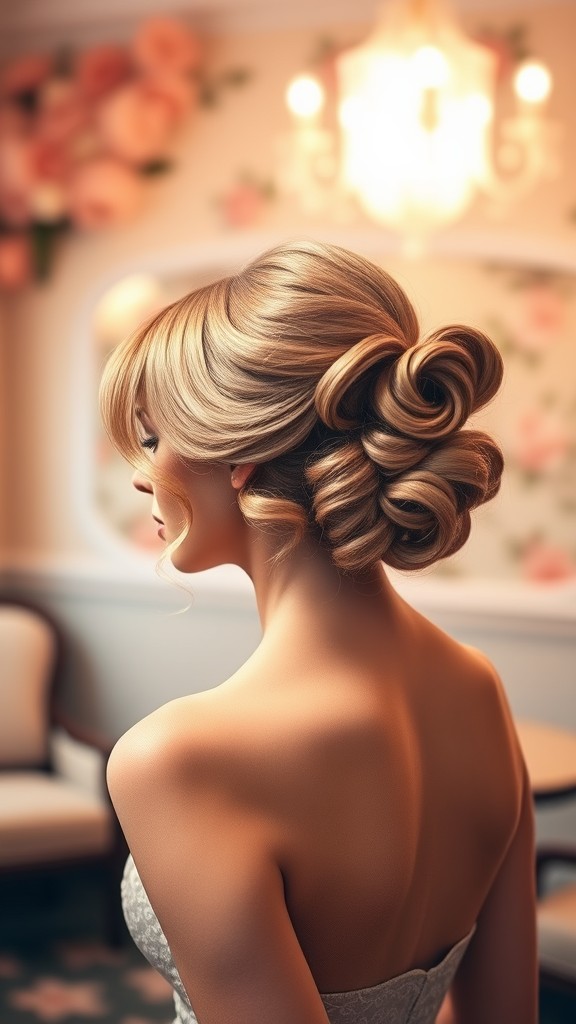 The Tea Length Updo