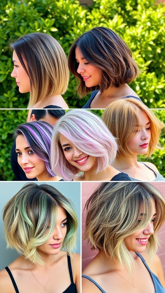 trendy bob hairstyles for a fresh makeover