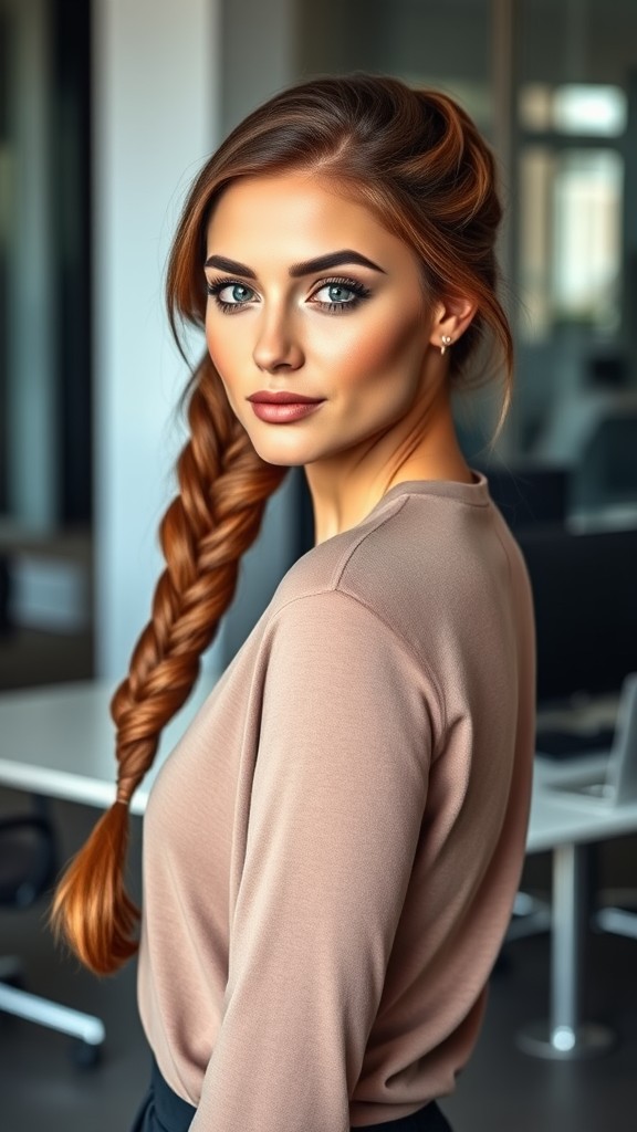 Twisted Side Braid