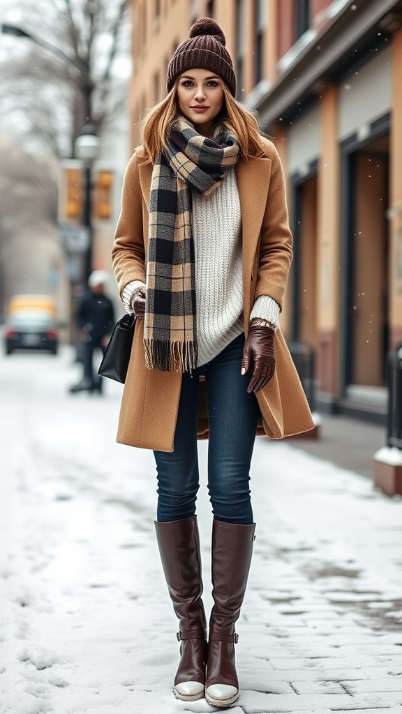 winter outfit ideas for women who love layers