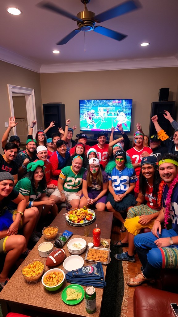 super bowl party outfits that show your team spirit