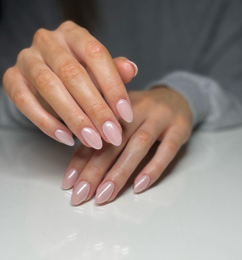 Elegant Soft Pink Shine