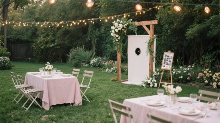 20 Budget-Friendly Backyard Wedding Ideas