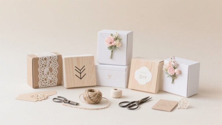 20 DIY Wedding Card Box Craft Ideas