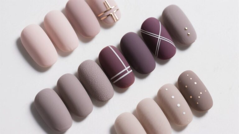 31 Short Matte Nail Design Ideas You'll Adore