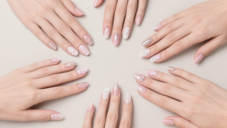 41 Elegant Wedding Nail Design Ideas