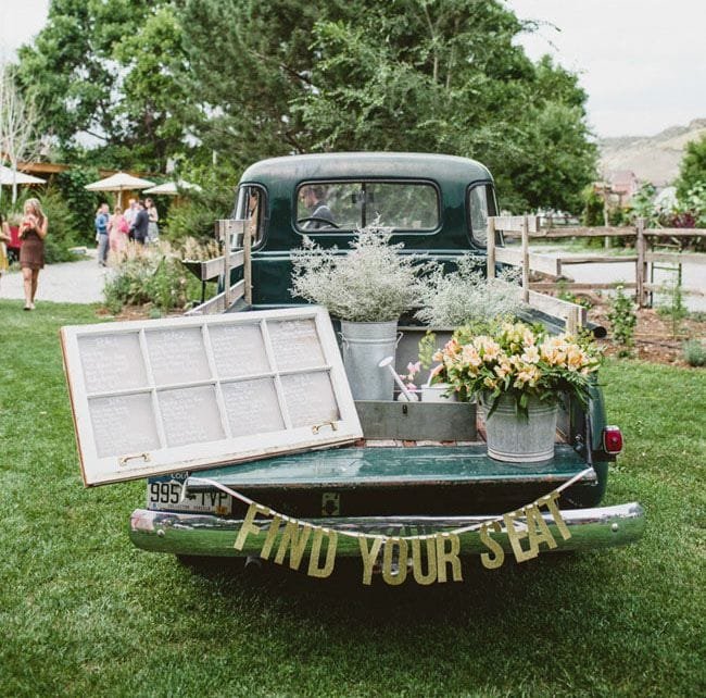 Antique Pickup Display