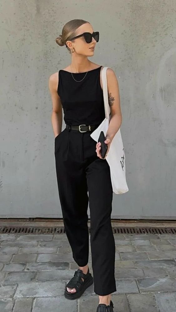 Black Elegance for Summer
