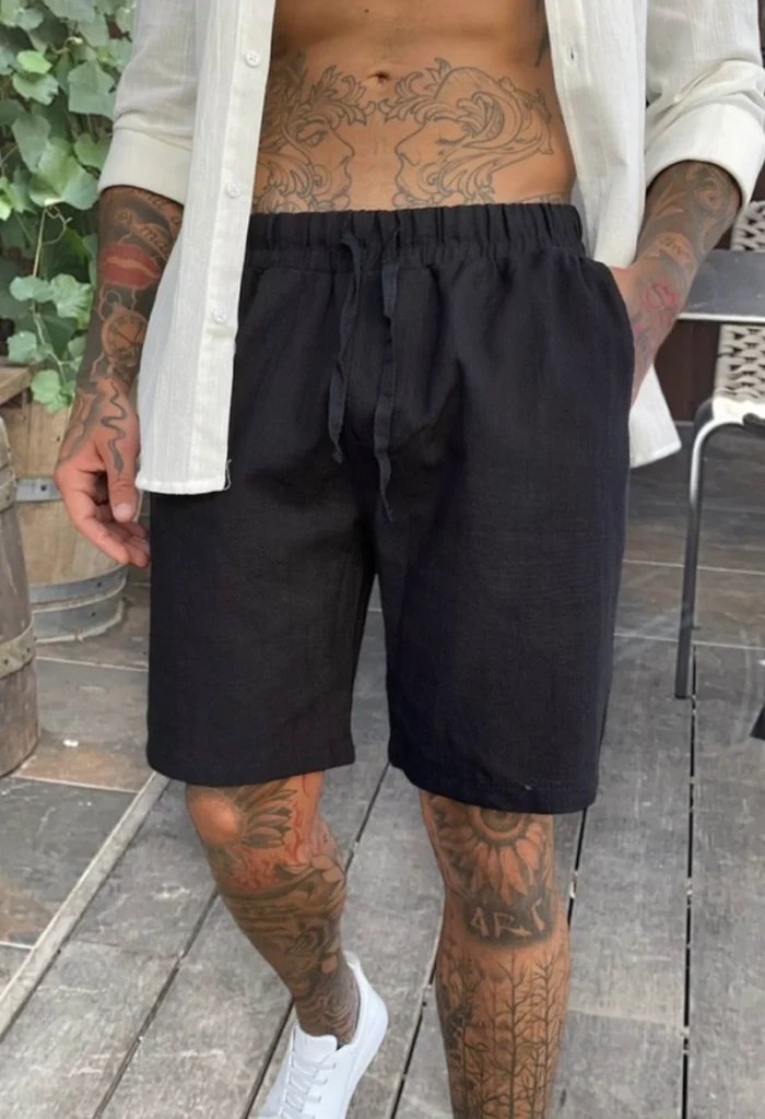 Black Shorts Style Combo
