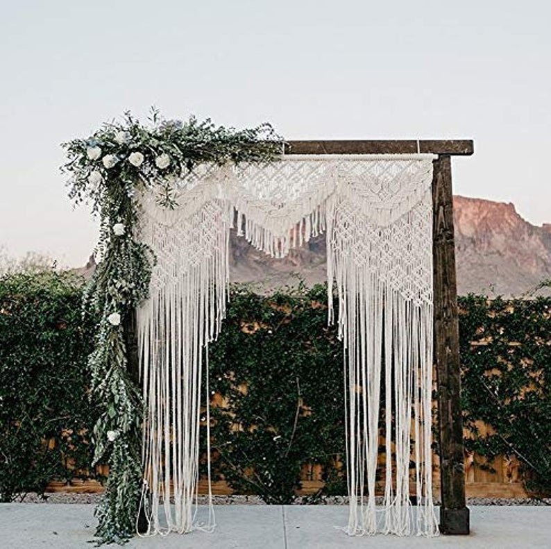 Boho Macramé Backdrop