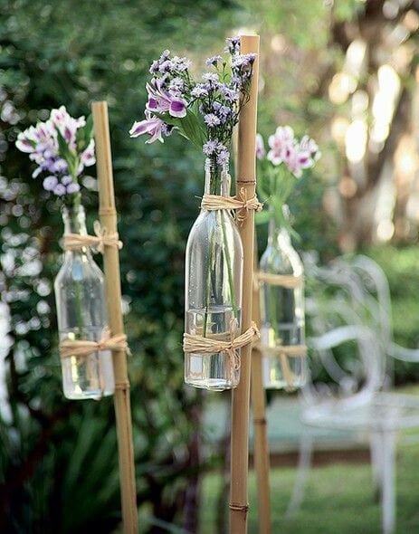 Bottle Flower Arrangements
