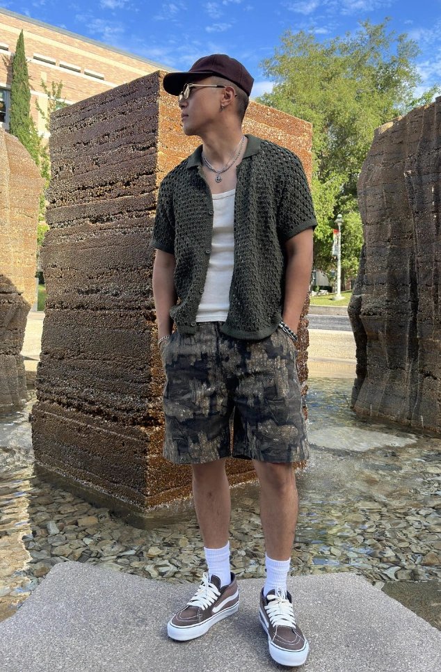 Camo Shorts Outfit Ideas