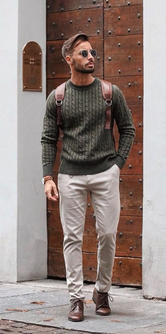 Chunky Knit Sweater Style