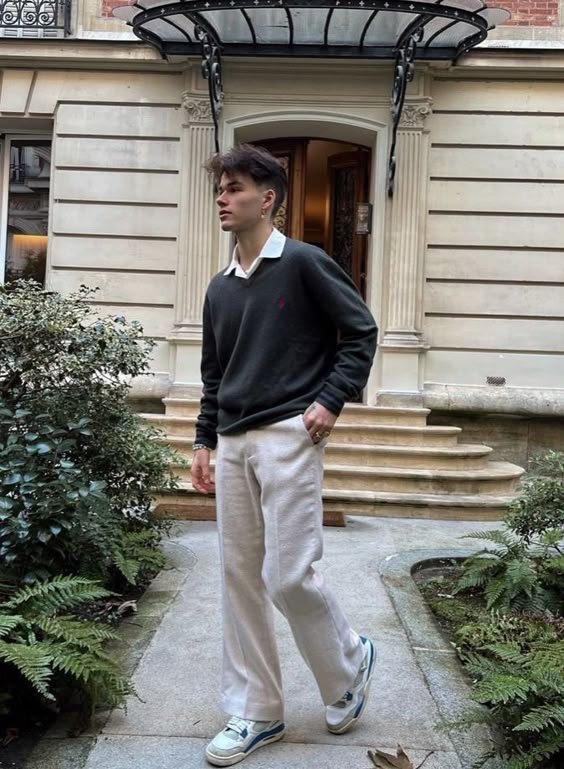 Classic Turtleneck and Jacket Combo