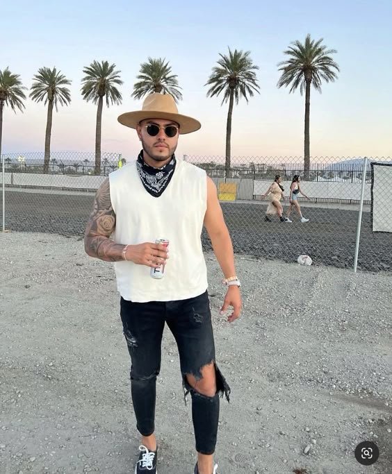 Cowboy Inspired Festival Style
