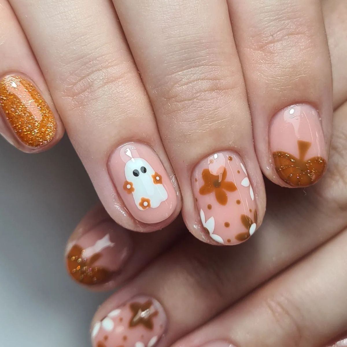 Cute Halloween Nail Art
