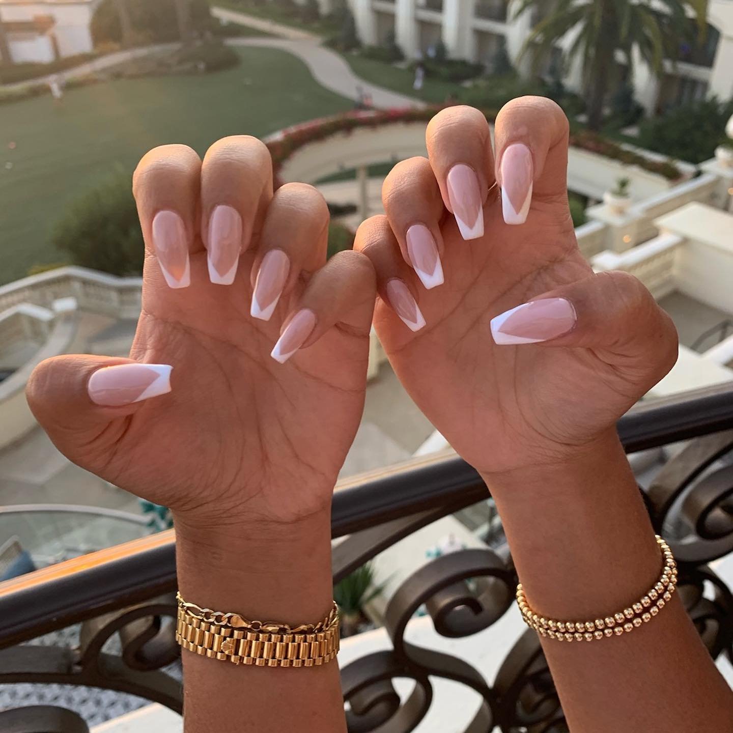 Decorative French Manicures