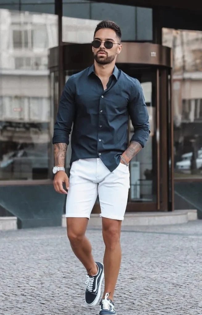 Denim Shorts with Casual Style