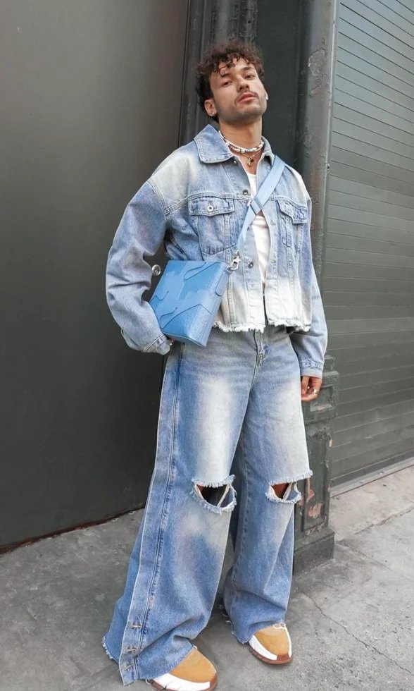 Double Denim Look