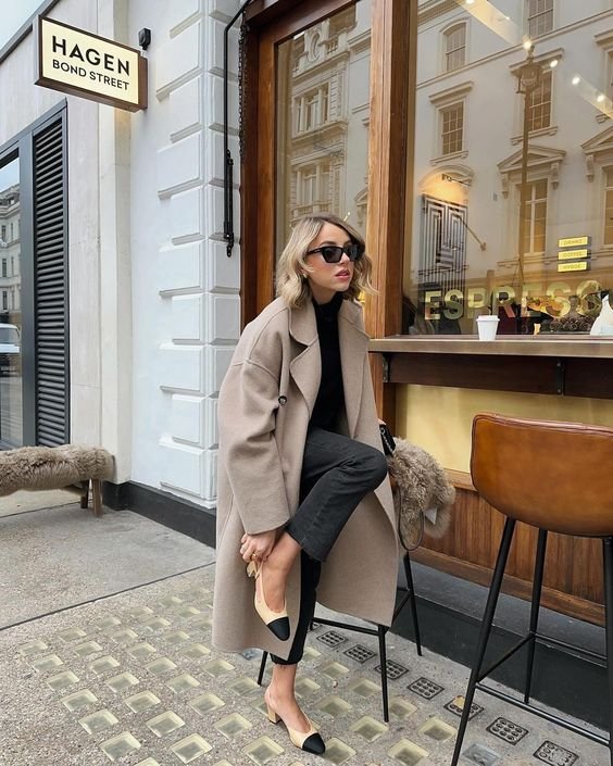 Elegant Light Brown Coat