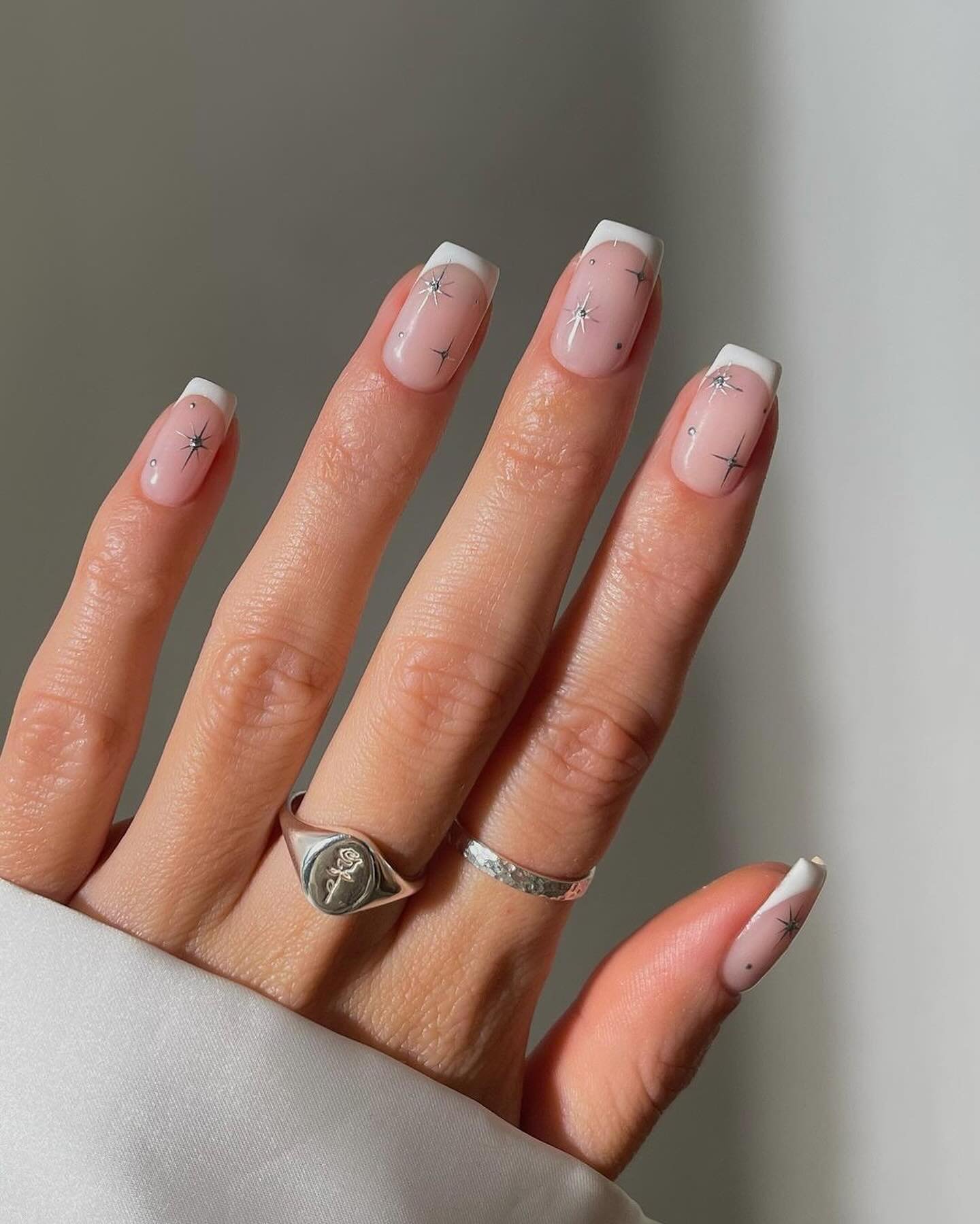 Firework French Tips