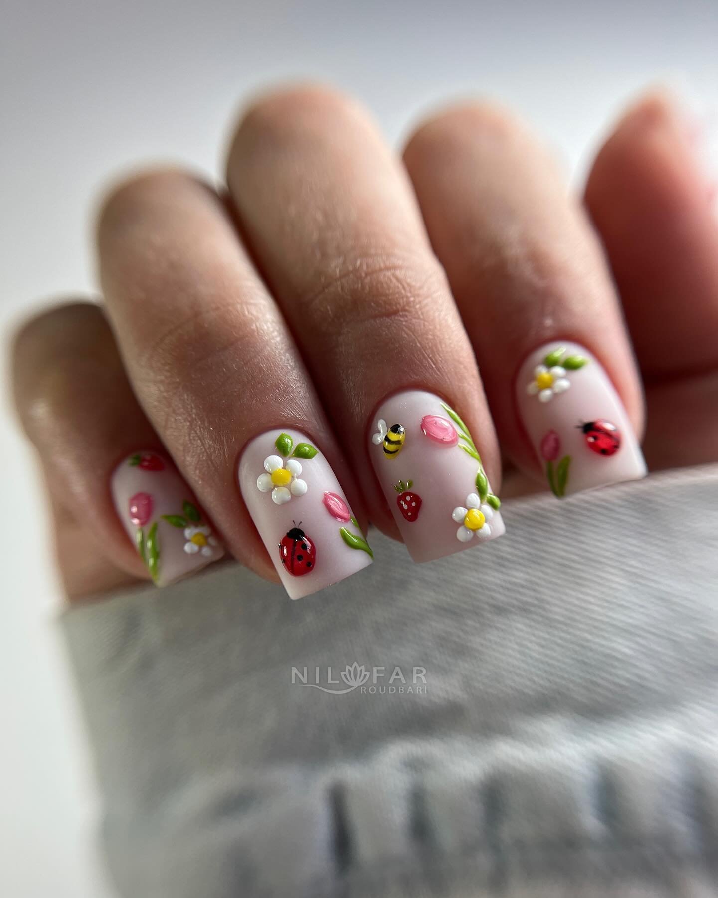 Floral Nail Art Designs