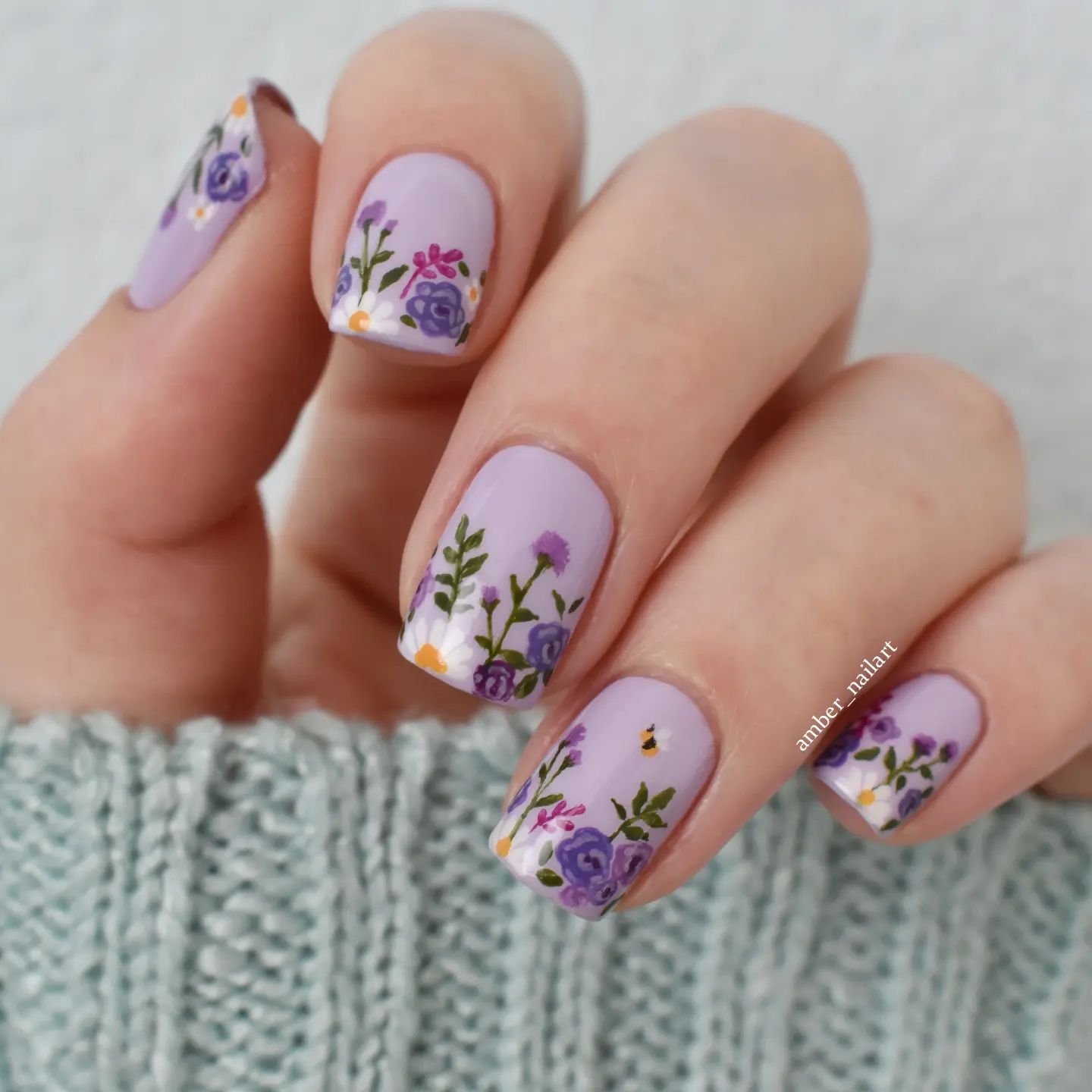 Floral Nail Design Inspiration
