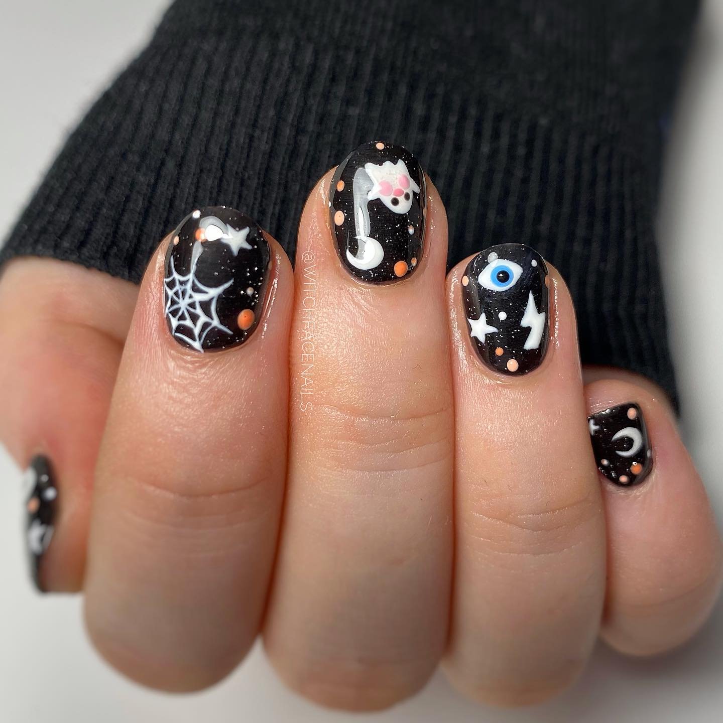 Halloween Nail Art Designs