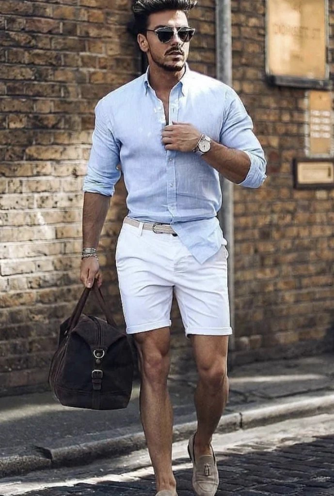 Light Blue Shirt Outfit