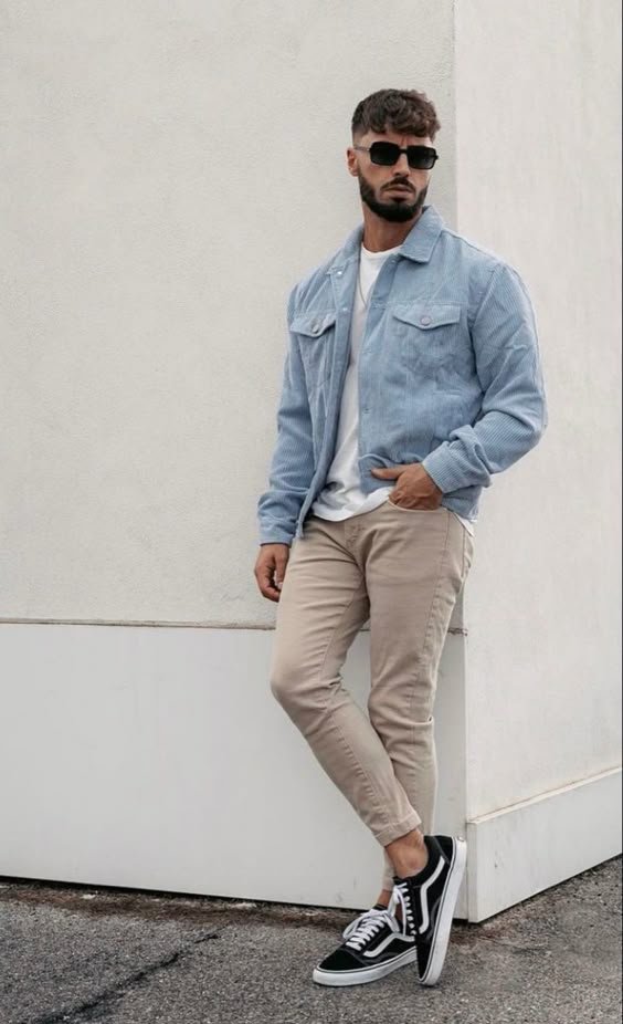 Light Denim and Chinos Combo