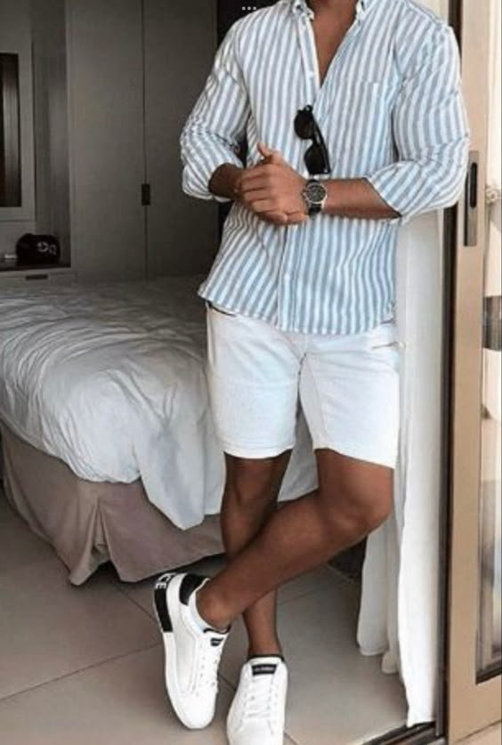 Linen Shirt and Shorts Combo