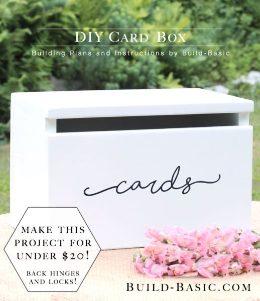 Mailbox Wedding Card Box