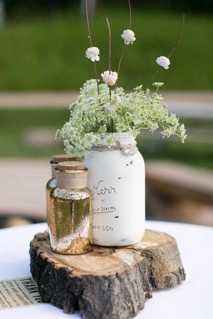 Mason Jar Centerpieces