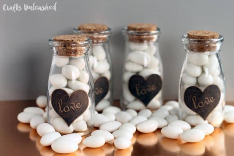 Mini Milk Bottle Favors