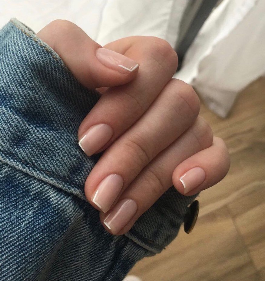Natural French Manicure