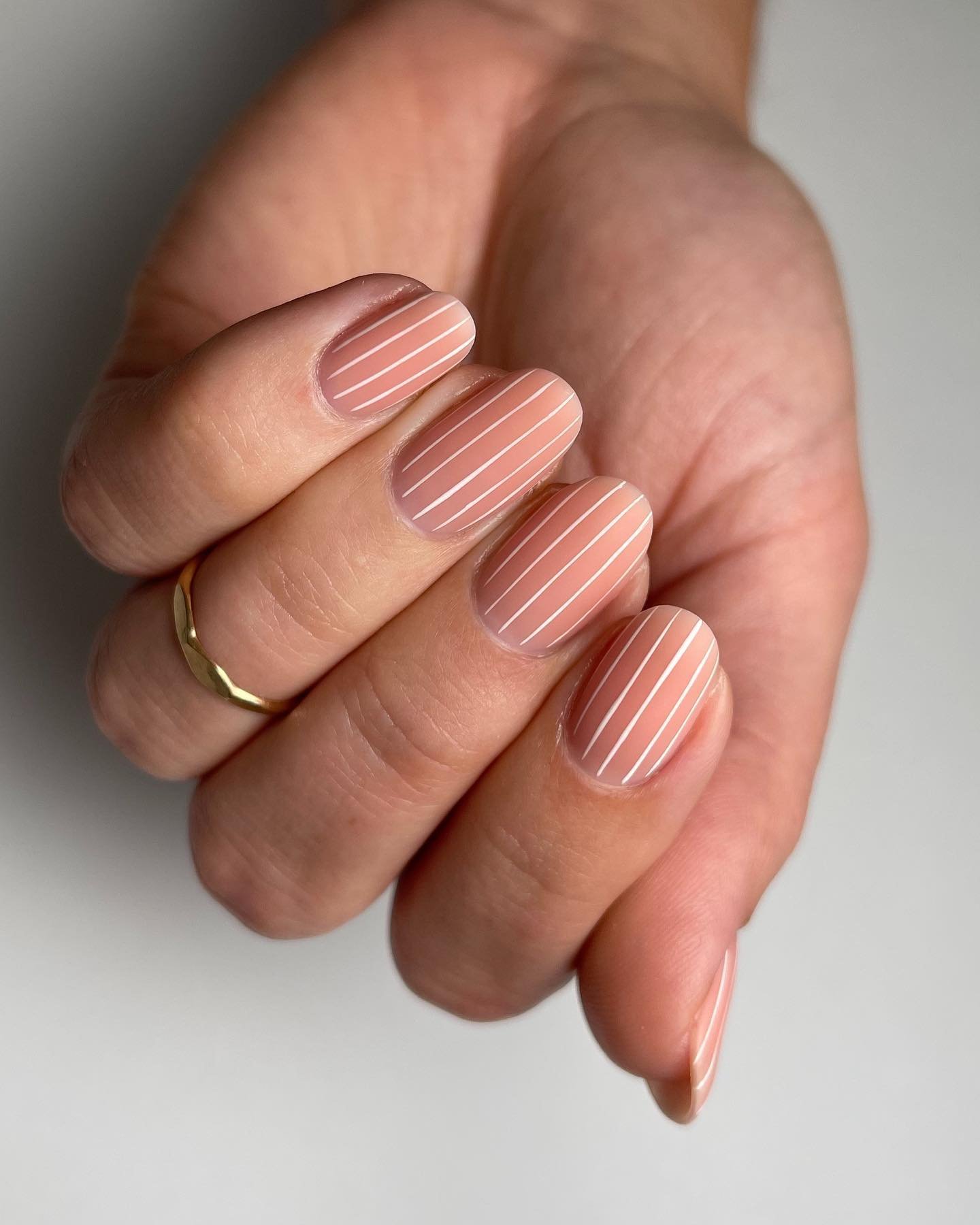 Pinstripe Nail Design
