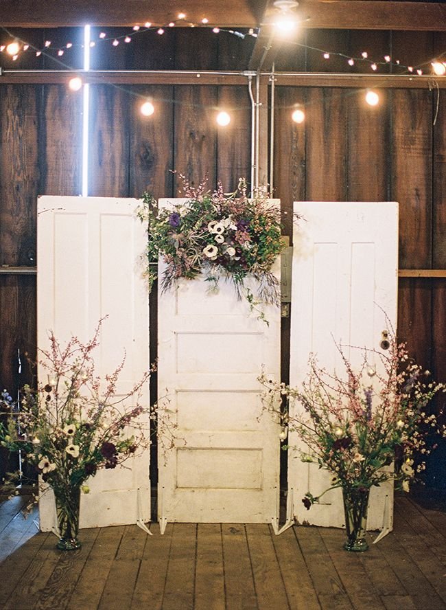 Rustic Door Backdrop