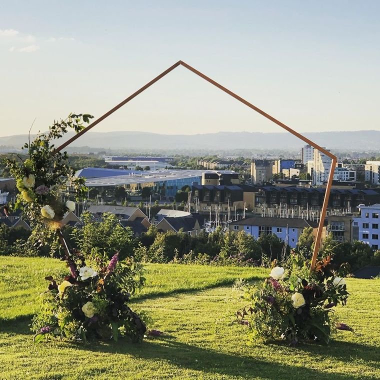 Simple Ceremony Arch