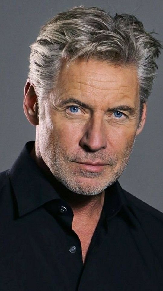 Sleek Silver Hair Style