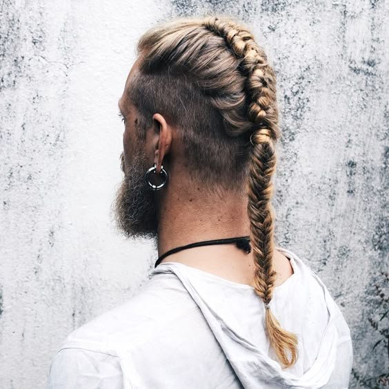 Viking-Inspired Braid Style