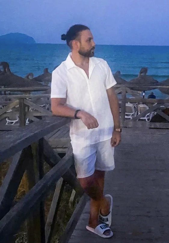 White Shirt and Shorts