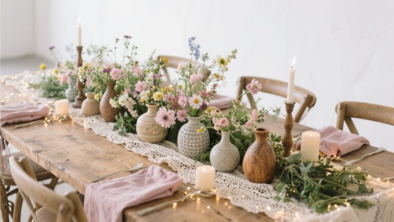 21 Boho Wedding Centerpiece Decor Ideas