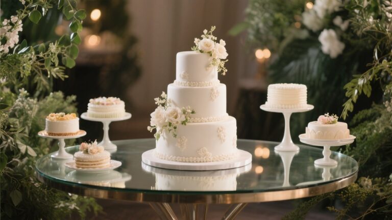 23 Gorgeous Wedding Cake Display Ideas